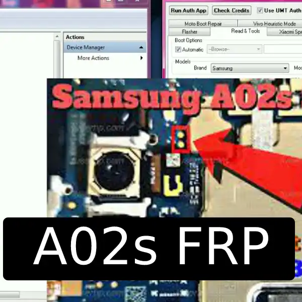 آموزش حذف قفل FRP سامسونگ A02s اندروید 12 با فایل مخصوص
